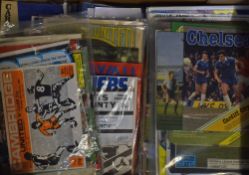 Cardiff City football programme collection from 1960’s to 1980’s good content of homes (350+) with