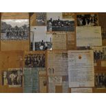 1953 South Africa Tour to UK Football Photographs and News Cuttings photographs laid to paper, 6x