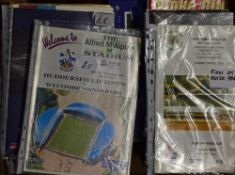 Mixed Lot of football programmes modern issues noted with 1st games/last games at stadiums noted. (1