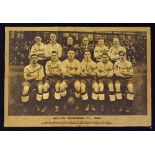 Autographed 1946/1947 Bolton Wanderers magazine team photograph with signatures of Len Gillies, Stan