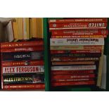 Selection of Manchester United Related Football Books including a wide variety of titles, Class of