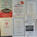 1963 Signed FA Cup Final programme (signatures of Cantwell, Foulkes x 2, Gaskell x 2, Giles,