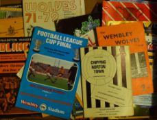 Collection of Wolverhampton Wanderers football programmes from 1950’s onwards to include 1987/88 v