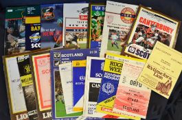 Scotland Down Under Rugby Programmes 1975-1996 (17): 1975 v Otago; 1981 v King Country (rare),