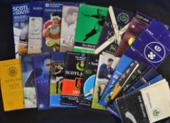 Scotland v Overseas Rugby Programmes 1951-2007 (26): Terrific collection over half a century, all at