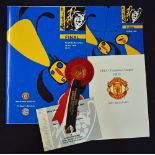 1999 Champions League Final Manchester United v Bayern Munich football Programme date 26 May at