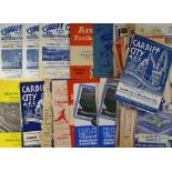 Collection of Mixed 1950’s football programmes to include 1950/51 Arsenal v Fulham, Sunderland,