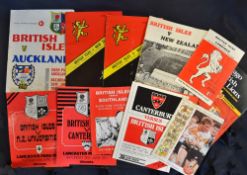 Collection of British Lions various rugby tour programmes from 1966-05 (11) to include 4x ’66 v