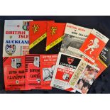 Collection of British Lions various rugby tour programmes from 1966-05 (11) to include 4x ’66 v