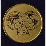 1994 FIFA Congress gilt medal for the 49th Congress in Chicago makers mark Huguenin to the