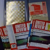1968/1969 Manchester Utd home league and cup football programmes (24), plus away football