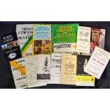 Collection of various Western Counties and South West Counties vs Overseas Rugby tourists programmes