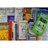 Mixed 1960s Football Programmes consisting of English League and Cup fixtures, some late 1950s