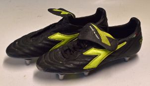 Pair of Diadora football boots belonging to Roy Keane (Manchester Utd & Republic of Ireland) - has