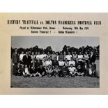 1959 Eastern Transvaal v Bolton Wanderers Photograph date 20th May at Willowmoore Park, Benoni,