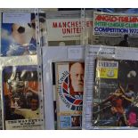 Collection of Manchester Utd football programmes to include 1967 Australia tour; Northern NSW,