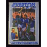 Breedon Book - Everton A Complete Record 1878-1985 Signed Book – signed by Mike Bernard, Bobby