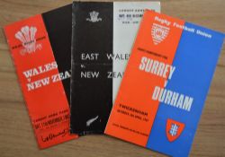 1967 Big Game Rugby Programmes (3): The successful tourists’ games v Wales (who were beaten 13-6)