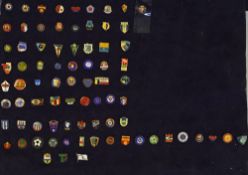 Collection of Czechoslovakian football club badges circa 1960’s onwards to include Spartak Prague,