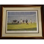 1993 England Rugby Ltd Edition Signed Framed & Glazed Print ‘The Power & The Glory’: Bold Craig