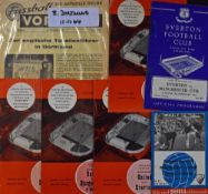1964/1965 Manchester Utd in the ICFC football programmes to include Djurgardens (home & away),