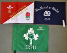 Very Rare President’s Presentation Touch Judge Flags (3): Each being one of just two made, and