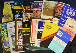 Scotland Down Under Rugby Programmes 1975-2012 (16): 1975 v Nelson Bays, Otago, Canterbury & v