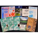 1995 W Samoa UK Tour etc Rugby Programmes (10): Excellent issues v Edinburgh, North & Midlands of