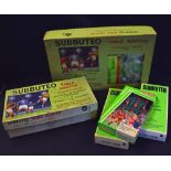 Subbuteo Table Soccer Selection to include 1960s Combination edition with goals, 2 Balls, red &