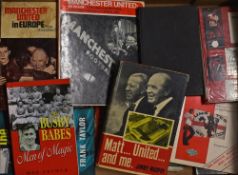 Collection of Manchester United themed books and publications to include ‘Birth of the Busby