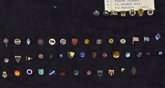 Collection of Germany club badges circa 1960’s onwards to include Bayern Munich, Cologne, Borussia