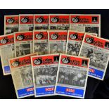 ‘Scrum Down’, Auckland NZ Rugby Programmes (14): Series of issues of this neat, packed weekly