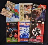 Collection of 1997 British Lions Rugby Tour to South Africa programmes and tickets (6) to incl 3rd