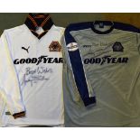 2000 Andy Sinton Signed Wolverhampton Wanderers Away Match Issue Football Shirt a long sleeve shirt,