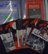 1963/1964 Manchester Utd home football programmes including European matches and George Best debut