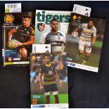 Big English Clubs Rugby Programmes/Tickets (7): Worcester Warriors v Bristol Bears and v Northanpton