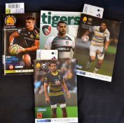 Big English Clubs Rugby Programmes/Tickets (7): Worcester Warriors v Bristol Bears and v Northanpton