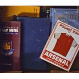 Collection of small football books to include Little book of Liverpool, The Liverpool Miscellany x 2