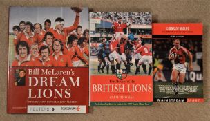 British Lions Rugby Book Selection: Bill McLaren’s Dream Lions, Clem Thomas’ History of the