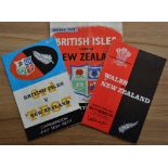 1970s New Zealand Home & Away Rugby Programmes (3): Very well worn but whole and collectable copy of