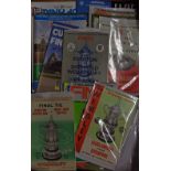 Selection of FA Cup Final programmes from 1963 onwards good catalogue value. (31) Worth a view.