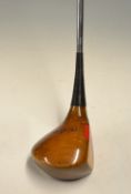 Ben Hogan 1953 Commemorative Driver – light stained toe grained persimmon deep faced driver with the