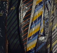 Selection of Cricket Club Ties Featuring many clubs to include MCC, England Yorkshire and various