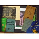 Collection of Cricket Ephemera To consist of Photographs, Programmes, Booklets, Publications, Books,