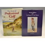 Garcia, John LB signed “Harold Hilton His Golfing Life and Times” 1st ed 1992 Ltd edition number