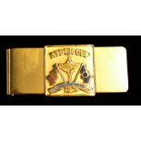 2004 Ryder Cup Enamel Money Clip: Played at Oakland Hills Golf Club won by Europe in official box of