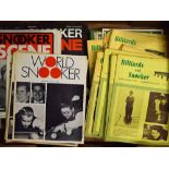 Selection of 1960s-1980s Snooker and Billiards Magazines/Journals to include 1961-1972 Billiards and