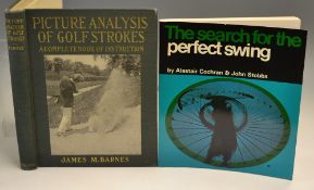 Barnes, James M – “Picture Analysis of Golf Strokes – a Complete Book of Instruction” 1st ed 1919,