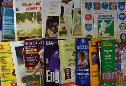 Mixed Selection of Cricket Programmes and Guides to include The Barbados Wanderers Tour of England