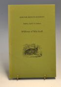 Adamson-Beaton , Alistair signed - “Millions of Mischief’s – Rabbits, Golf and St Andrews” 1st ed